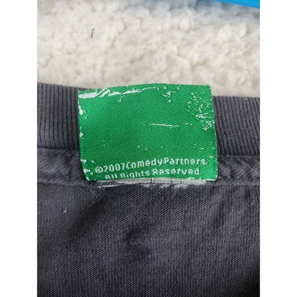 Vtg South Park Sweet Shirt Cartman Mens XL Distressed Boxy Gray Multi SS 2007 - Picture 6 of 9